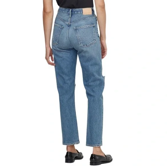 CITIZENS OF HUMANITY Sabine High Rise Straight Leg Jeans in Gretta Size 26 NWT - Picture 2 of 11